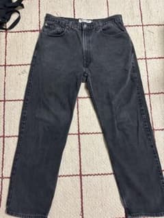 90s Levi's 550 ブラックデニム38×32のサムネイル