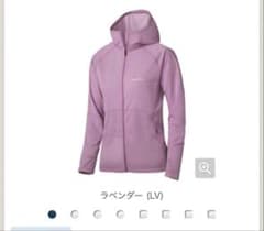 美品 モンベル クール パーカー ラベンダー - メルカリ