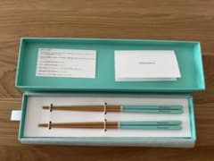 【新品・未使用】Tiffany & Co. ティファニー　夫婦箸のサムネイル
