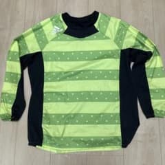 150 adidas ピステ・ウィンドブレーカー 緑・黒のサムネイル
