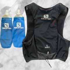 サロモン ADV HYDRA VEST 4 ハイドレーションベスト フラスク付き