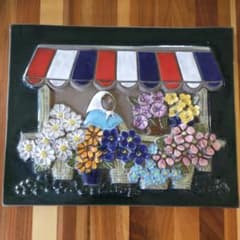 レア大判＊Jie Gantofta＊フリーマーケット壁掛け＊美品 レア大判＊Jie Gantofta＊フリーマーケット壁掛け＊美品 - メルカリ
