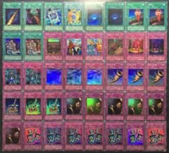 値下げ不可】遊戯王 2期 魔法罠カード スーパーレア まとめ売り40枚