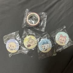 ちいかわ 缶バッジ マスキングテープくら寿司 ビッくらポン セット まとめ売りのサムネイル