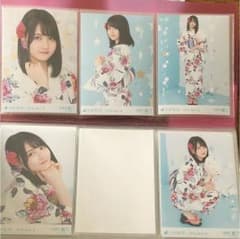 乃木坂46 中村麗乃 生写真 浴衣 5種のサムネイル