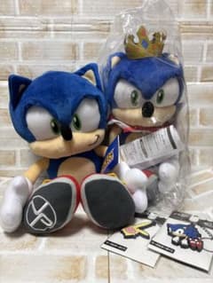 35周年　ソニック ザ ヘッジホッグ　ぬいぐるみ　セガ　一番くじ　S賞　つままれ