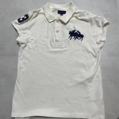 Ralph Lauren 半袖ポロシャツ ホワイト ナンバー3 160cmのサムネイル