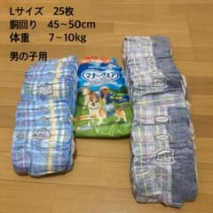 ユニ・チャーム マナーウェア 男の子用 Lサイズ 25枚のサムネイル