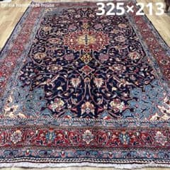 手織りペルシャ絨毯　未使用に近い　サルーク産　325×213cm ラグカーペット 手織りペルシャ絨毯 未使用に近い サルーク産 325×213cm ラグ