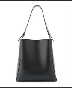 SALON adam et rope' ブラックダブルポケットワンハンドルバッグのサムネイル