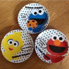 小皿3枚セット☆セサミストリートのサムネイル