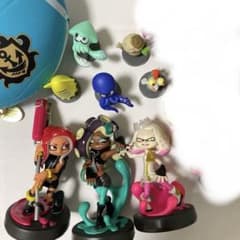 amiibo スプラトゥーン (3つセット) おまけつき - メルカリ