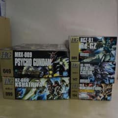 【ガンプラまとめ売り】大型HGUC5体セット ガンプラまとめ売り】大型HGUC5体セット - メルカリ