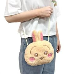 치이카와 토끼 푹신푹신 페이스 포셰트 봉제인형 얼굴 파우치