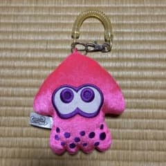 Splatoon 2 Squid Pass Case Keychain