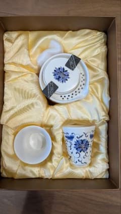 中国茶器セット ティーポット 湯呑み 2客のサムネイル