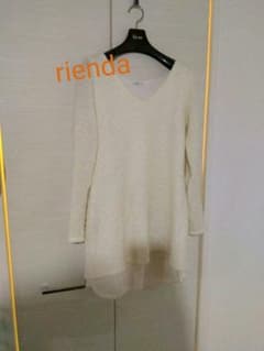専用！！【組み合わせ自由】rienda ニットワンピースのサムネイル