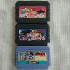 ドラゴンボール3本セット★送料込★ファミコンソフトのサムネイル