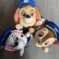 はーちゃん様　　パウパトロール　ぬいぐるみ　〜ポリススタイル〜　3種セット