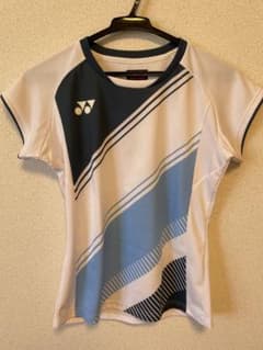 YONEX テニス Tシャツ JP M ホワイト/ブルーのサムネイル