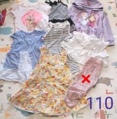 110 女の子　まとめ売り　ワンピース　パーカーのサムネイル