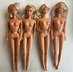 Barbie バービー ジャンク人形 本体 4体セット - メルカリ