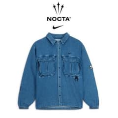 NIKEナイキNOCTAノクタDRAKEドレイクOPALデニムシャツジャケットL