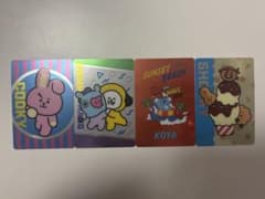 BT21 Trading Card Set (4 cards)