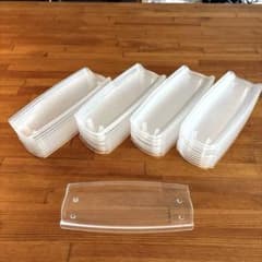 透明プラスチックおしぼりトレー４１枚のサムネイル