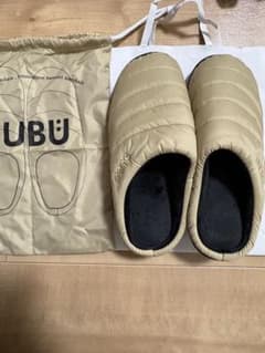 SUBU スリッパ クリーム色 キルティングデザインのサムネイル