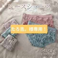 풀백 쇼츠 5장 세트 프리 사이즈 레이디스 풀백 통기성