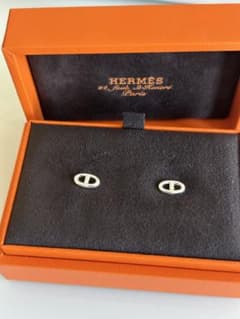 HERMES エルメス シェーヌダンクル ピアスのサムネイル