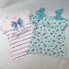 メゾピアノ 140㎝ 訳ありTシャツSETのサムネイル