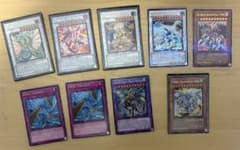 遊戯王 英語版 シンクロ・レリーフ等 9枚まとめ売り クェーサー等