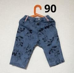[태그 첨부]미키 디즈니 BREEZE 데님 팬츠 긴 바지 90