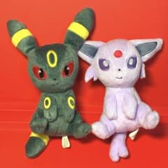 포켓몬 XY & Z 휴식 시간 브래키 에피 봉제 인형 익명 배송