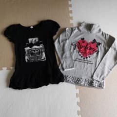 120センチTシャツ2枚セットのサムネイル