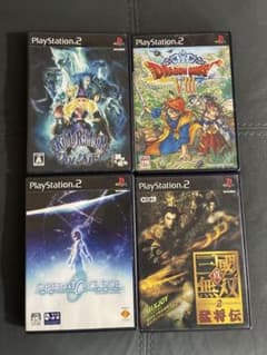 PS2ソフト 4本セット - メルカリ