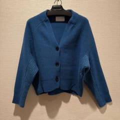 ADAM ET ROPÉ ニット カーディガン ブルーのサムネイル