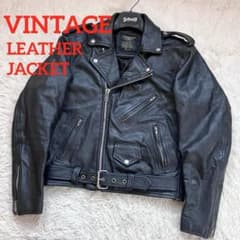 kakuishi ダブルライダースジャケット　vintage ✨Kakuishi✨Leather Jacket ダブルライダース ヴィンテージ - メルカリ