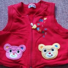 ミキハウス ベスト 90のサムネイル