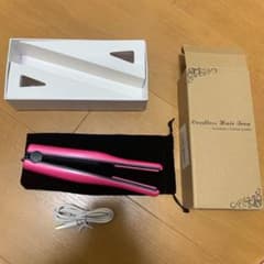 コードレス ストレートアイロン ピンクのサムネイル