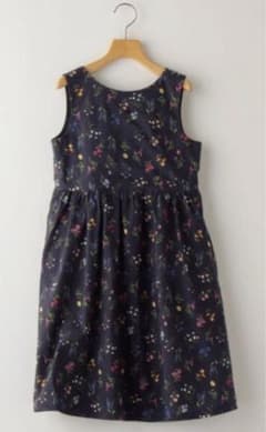 シップス　ワンピース　ネイビー　花柄のサムネイル