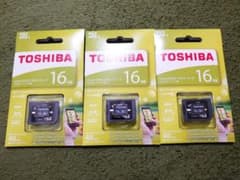 TOSHIBA microSDHC UHS-Iカード 16GBのサムネイル