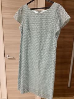 【最終値下げ‼︎】UNTITLED ワンピース　ミントグリーンのサムネイル