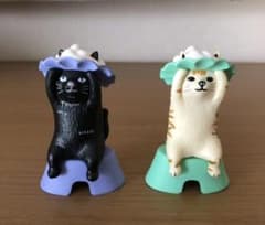 シャンプーキャット　ガチャ2体のサムネイル