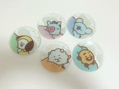 BT21 이치 반 복권 유리 플레이트 접시 5 장 세트 상자 없음