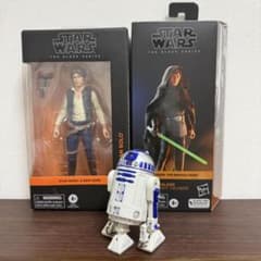 スターウォーズ　ブラックシリーズ　ハン・ソロ&ルーク・スカイウォーカー&R2D2