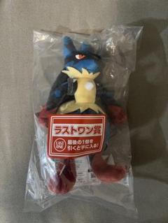 一番くじ　1番くじ　メガシンカ　ルカリオ　ぬいぐるみ　ラストワン賞　5点セット 一番くじ 1番くじ メガシンカ ルカリオ ぬいぐるみ ラストワン賞