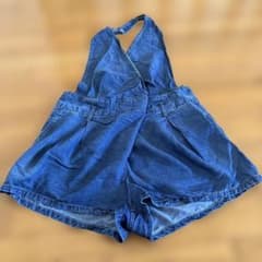 DIESEL デニムサロペット ショートパンツのサムネイル